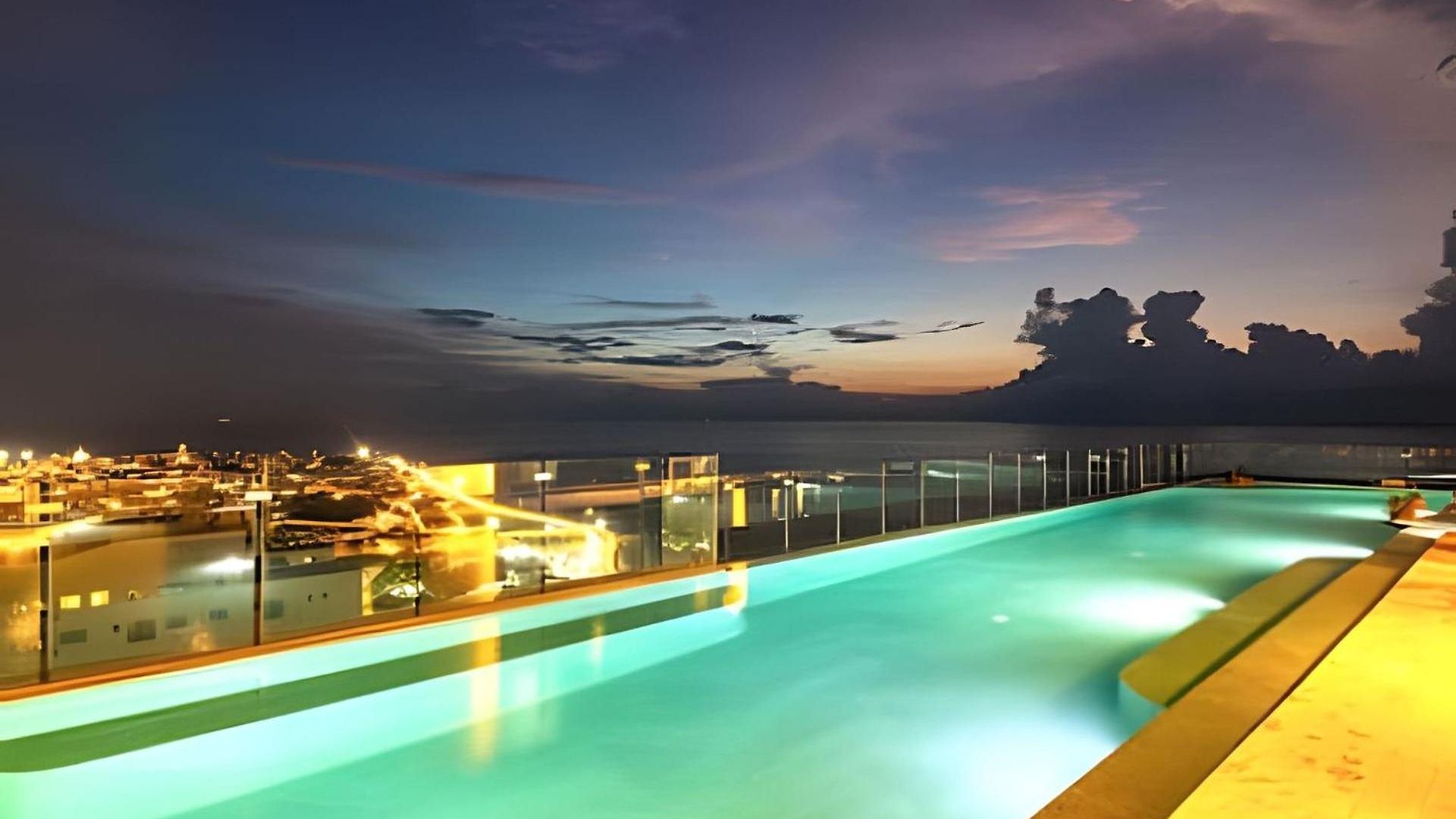 New Panoramic View, Infinite Pool/historic Center Apartamento Cartagena
