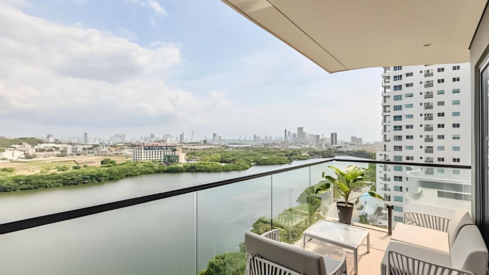 Apartamento New Panoramic View, Infinite Pool/historic Center Cartagena