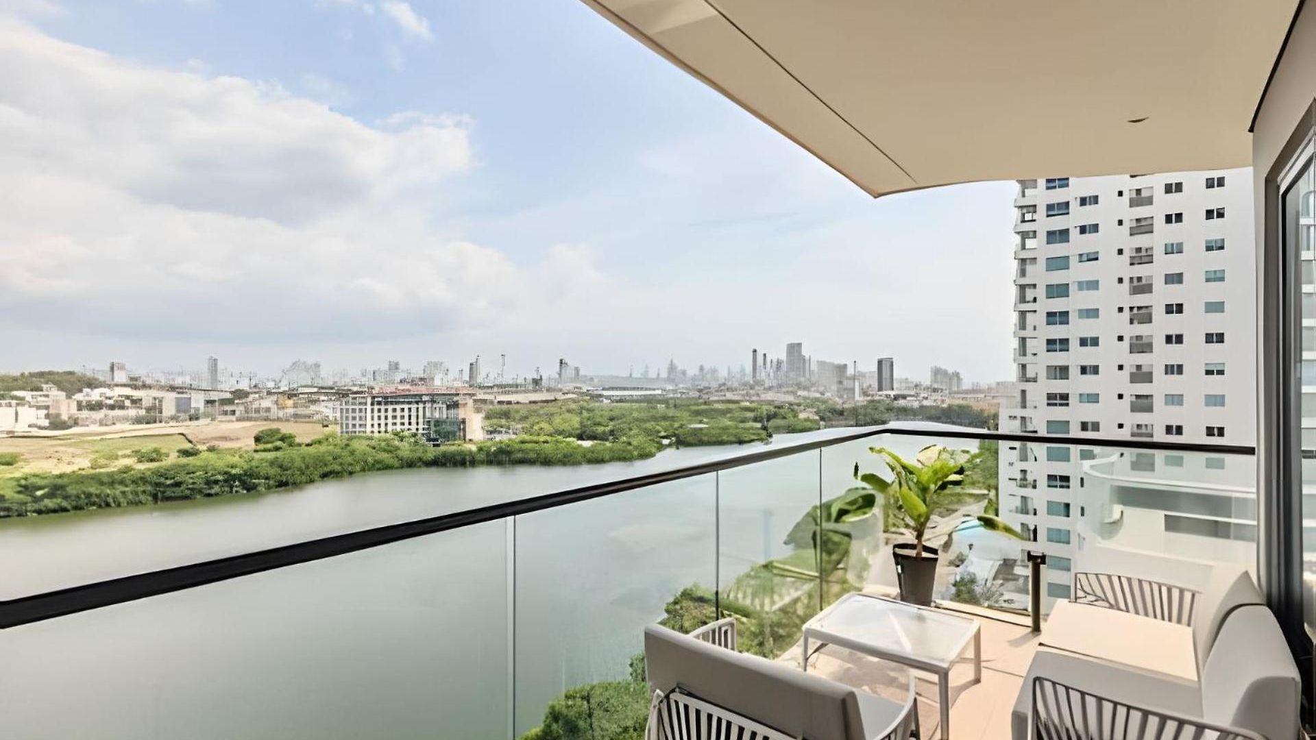 New Panoramic View, Infinite Pool/historic Center Apartamento Cartagena