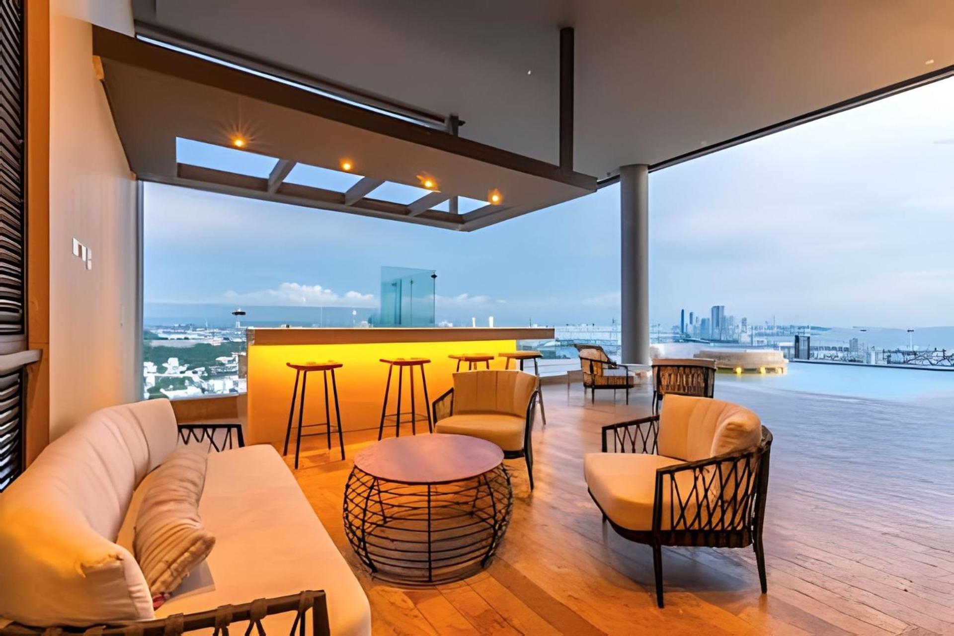 New Panoramic View, Infinite Pool/historic Center Apartamento Cartagena