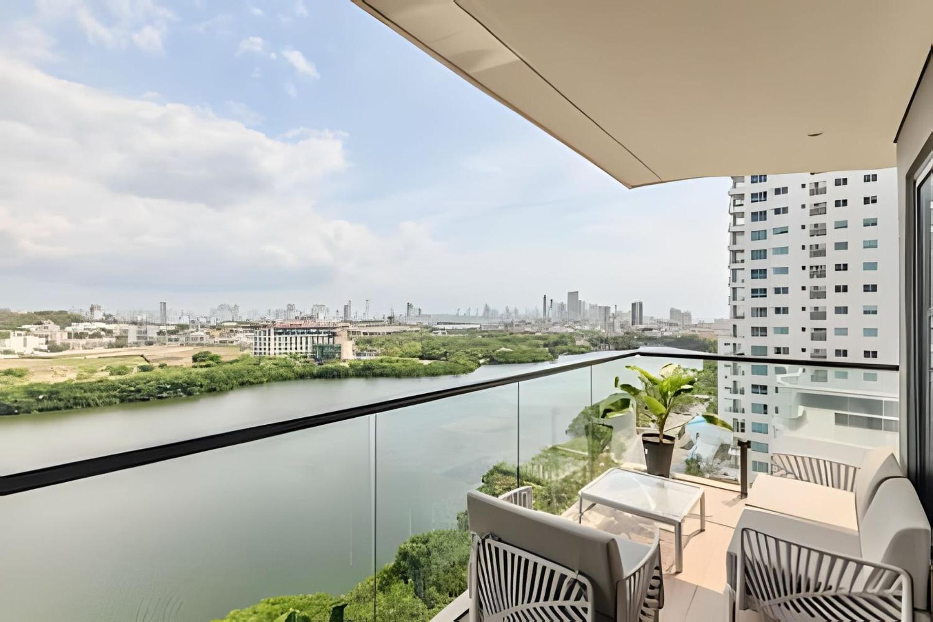 Apartamento New Panoramic View, Infinite Pool/historic Center Cartagena