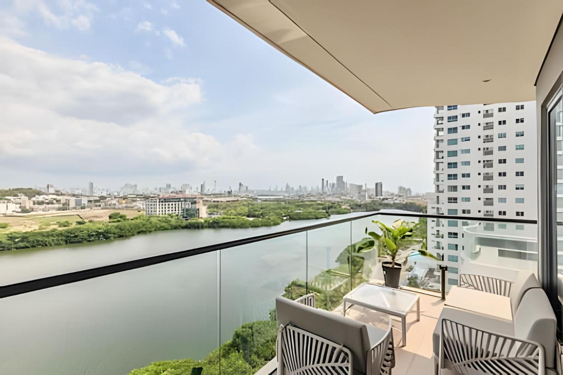 New Panoramic View, Infinite Pool/historic Center Apartamento Cartagena