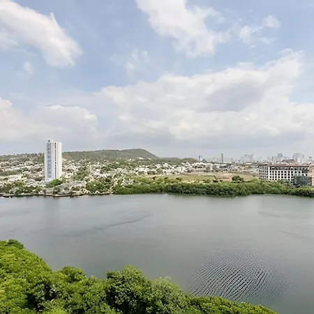 Apartamento New Panoramic View, Infinite Pool/historic Center Cartagena